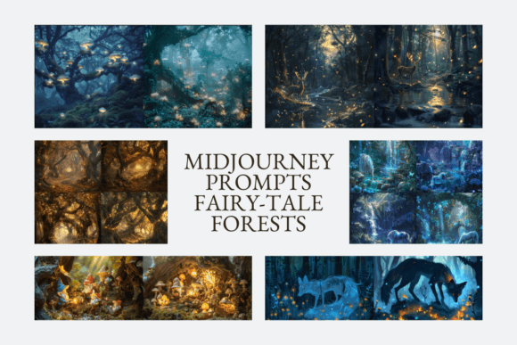 Download 50 Midjourney Prompts Fairy-tale Forests - Prompt Collection