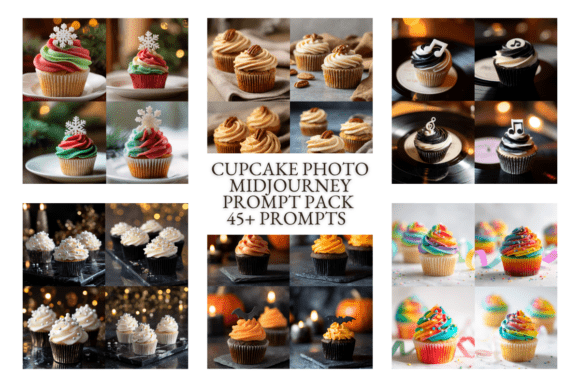 Download Cupcake Photo Midjourney Prompt Pack - Prompt Collection