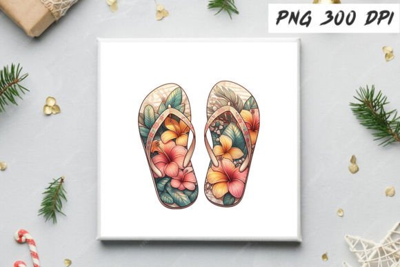 Download Summer Flip Flop Sandal Clipart Design - Premium Resources